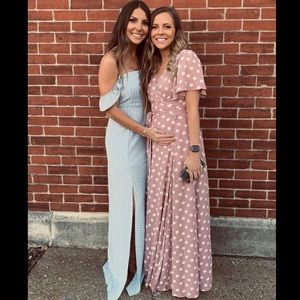 Pink Polka Dot Dress